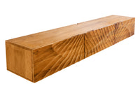 SCORPION solid wood TV bench 160cm brown mango lowboard wall cabinet