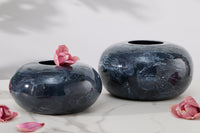 ABSTRACT design decorative vase 30cm handmade hammer blow