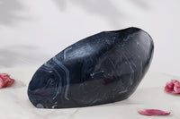 ABSTRACT design decorative vase 30cm handmade hammer blow