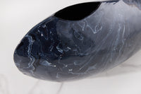 ABSTRACT design decorative vase 30cm handmade hammer blow
