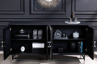 HERITAGE Design Sideboard 160cm Mosaik-Intarsien Kunsthandwerk