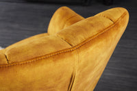 Drehbarer Sessel PAPILLON höhenverstellbar mit Armlehne