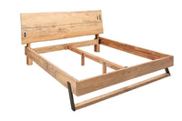 Massivholz Bett AMAZONAS 180x200cm Akazie Baumkante natur Doppelbett