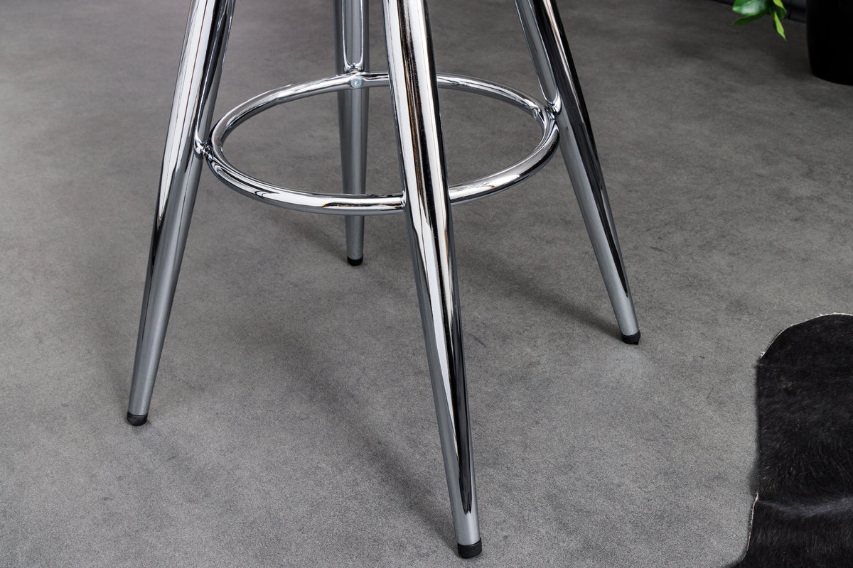 INDUSTRIAL Höhenverstellbarer Barhocker rund drehbar Industrial Design