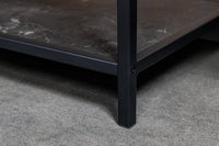 SNAKE Design shelf 165cm oak look bookcase with five shelves
