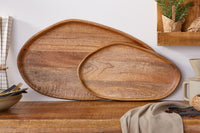 Massives Tablett 2er Set AMAZONAS handgearbeitet