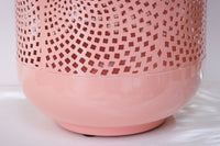 Deko Windlicht CANDLELIGHT 30cm Metall handmade Laterne