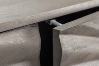 Massivholz Sideboard HURRICANE 175cm Akazie 3D-Design