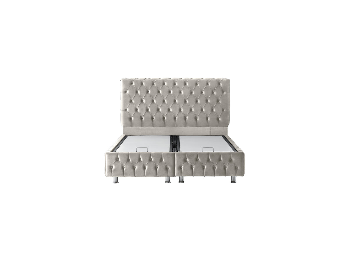 Design Saphira Bett, Boxspringbett inkl Matratze