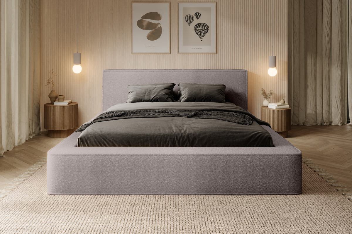 Designer Polsterbett Alma mit Stauraum