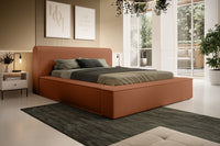 Designer Polsterbett Fatima mit Stauraum