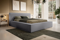 Designer Polsterbett Fatima mit Stauraum