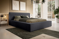 Designer Polsterbett Fatima mit Stauraum