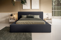 Designer Polsterbett Fatima mit Stauraum