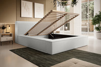 Designer Polsterbett Fatima mit Stauraum