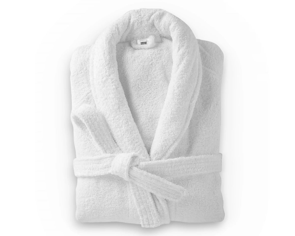 Bathrobe made of soft terry cloth