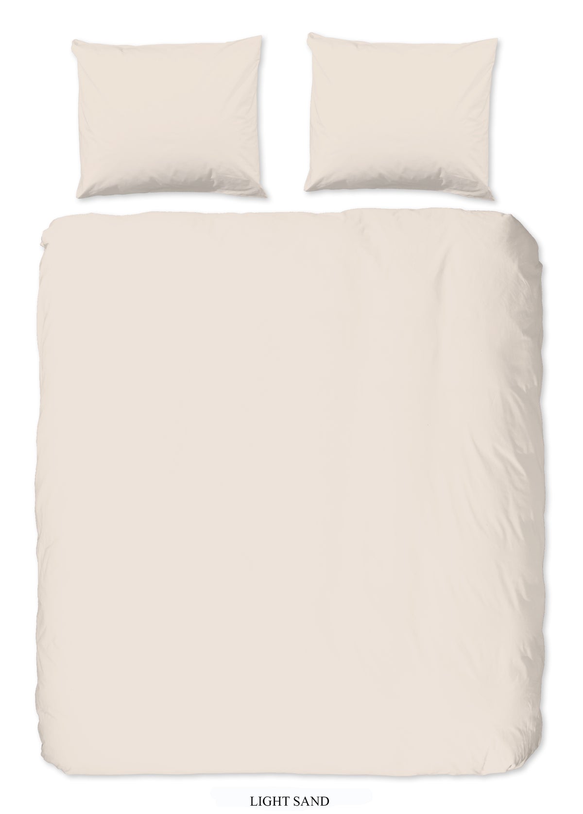 HIP Satin-Bettwäsche „Uni Sand“ – Schlichte Eleganz