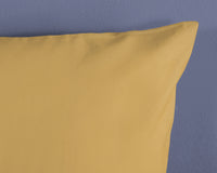 Hüft -Satin -Bettdecke - Oker - Rits