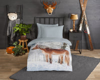 Guten Morgen Flanellen Duvet Cover "Scarlett" - Multi - Rits