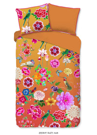 Glück Percale Duvet Cover "Suzy" - Multi - Dubbele instopflap