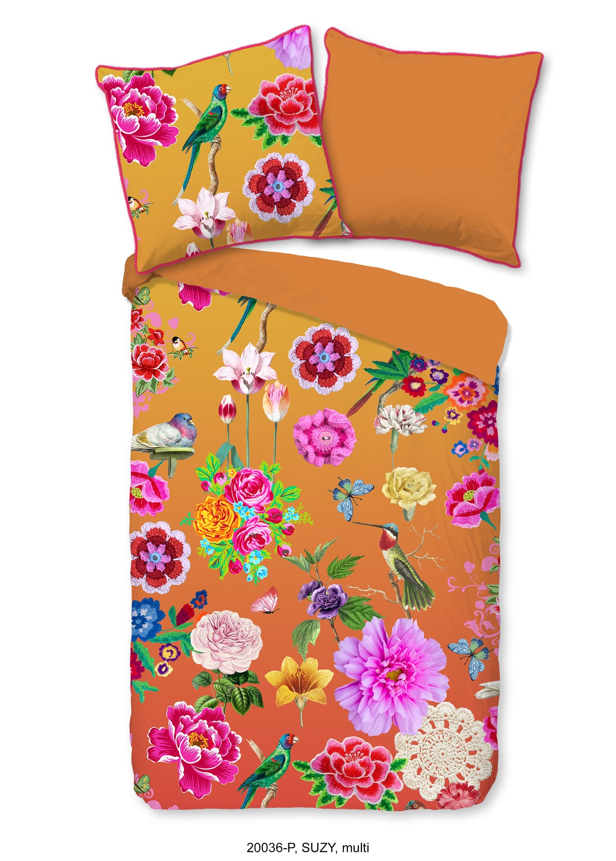 Glück Percale Duvet Cover "Suzy" - Multi - Rits