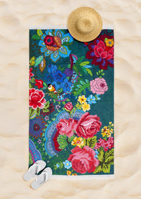 Beachtowel Glück grün - Gesloten