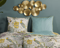 Descanso Satin Duvet Cover "Wood" - Multi - Rits