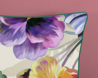 Descanso Satin Duvet Cover "Novara" - Ecru - Rits