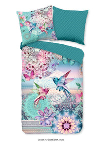 Hip Satin Duvet Cover "Ganesha" - Multi - Rits