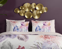 Descanso Satin Duvet Cover "Caen" - Multi - Dubbele instopflap