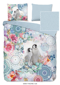 Hip Flanellen Duvet Cover "Rachna" - Multi - Dubbele instopflap