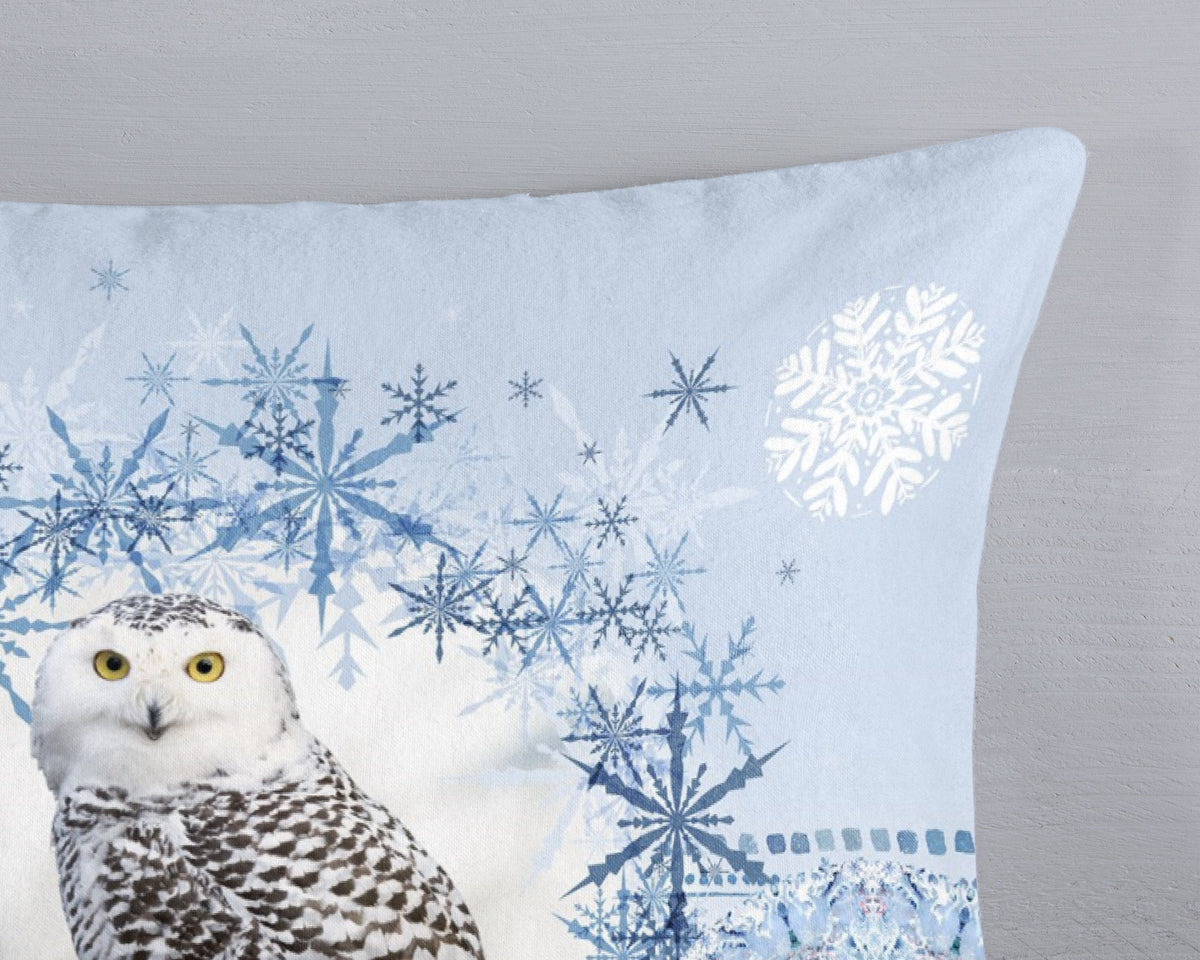 Hip Flanellen Duvet Cover "Phalini" - Blau - Dubbele instopflap
