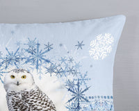 Hip Flanellen Duvet Cover "Phalini" - Blau - Dubbele instopflap