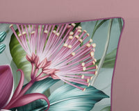 Descanso Satin Bettdecke "Allison" - Multi - Dubbele instopflap
