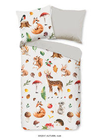 Guten Morgen Flanellen Children's Cupbe Cover "Herbst" - Multi - Rits