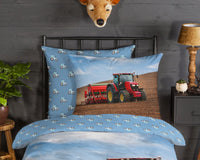 Guten Morgen Flanellen Children's Cupbed Cover "Traktor" - Multi - Rits
