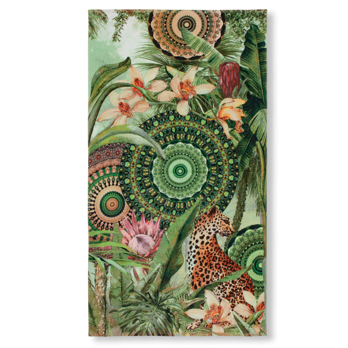 Beachtowel Hip Grün - Gesloten