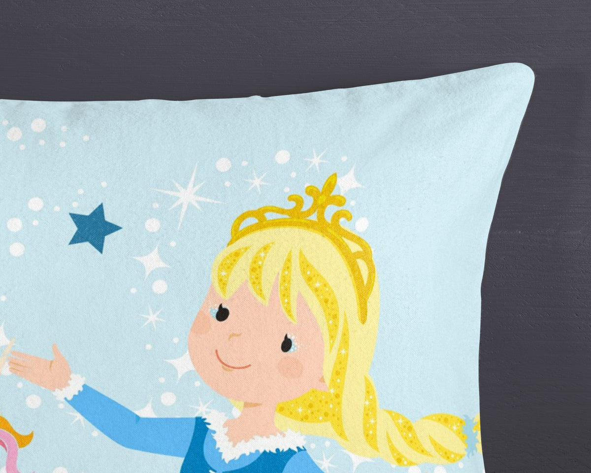 Guten Morgen Flanellen Children's Cups Deckung "icprincess" - Multi - Rits