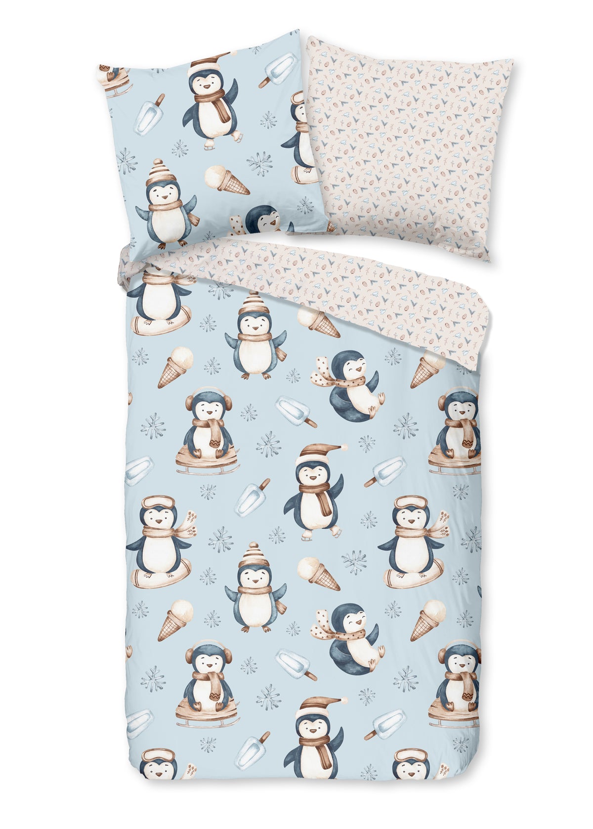 Guten Morgen Flanellen Children's Cupbe Cover "Jani" - Multi - Rits