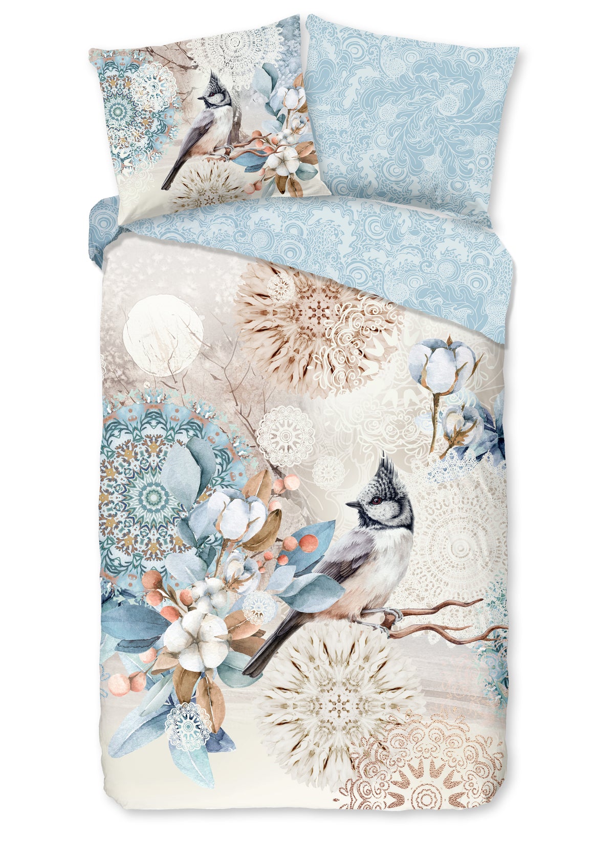 Hip Flanellen Duvet Cover "Frior" - Multi - Dubbele instopflap