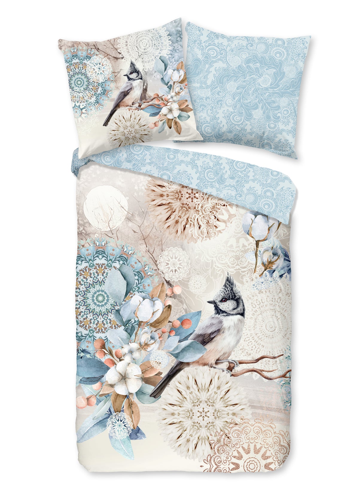 Hip Flanellen Duvet Cover "Frior" - Multi - Rits
