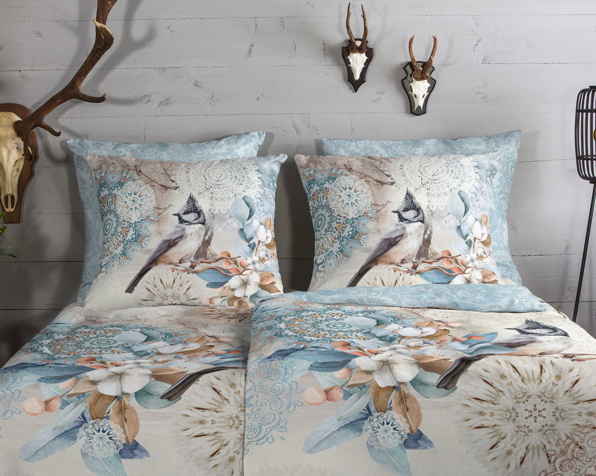 Hip Flanellen Duvet Cover "Frior" - Multi - Rits