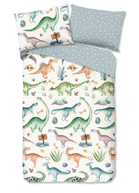 Guten Morgen Flanellen Duvet Cover "didi" - Multi - Rits