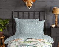 Guten Morgen Flanellen Duvet Cover "didi" - Multi - Rits