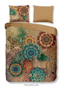 Hip Satin Duvet Cover "Zenta" - Multi - Dubbele instopflap