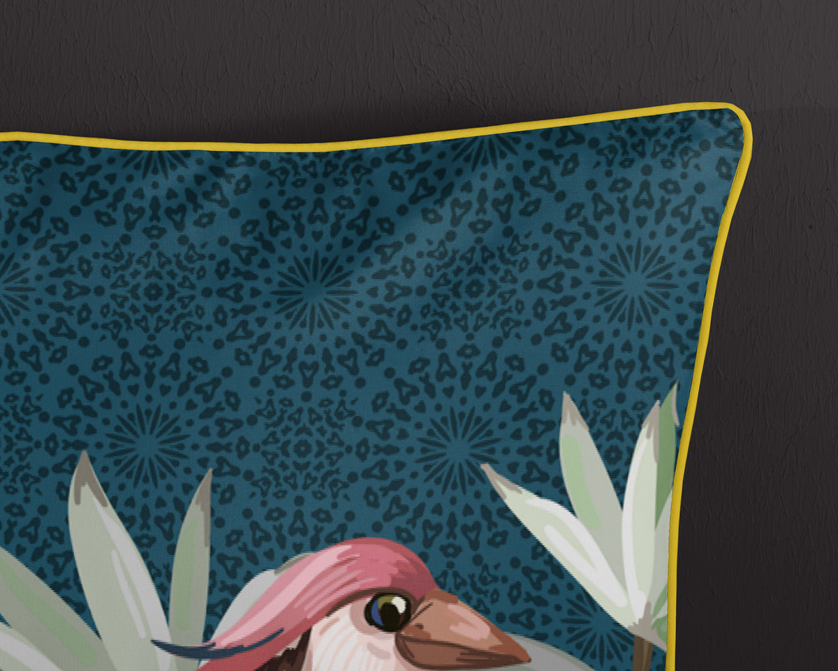 Descanso Satin Duvet Cover "Sarenza" - Benzin - Dubbele instopflap