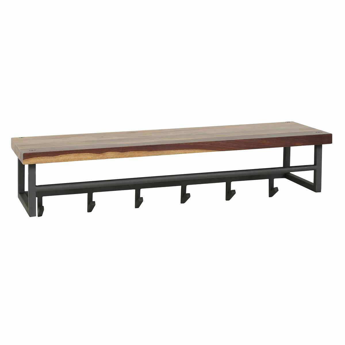Garderobe Daytona Hutablage 6 Haken / Massiv Saja