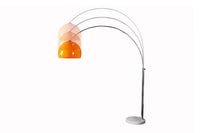 LOUNGE DEAL Extendable Arc Lamp 175-205cm Marble Base Floor Lamp