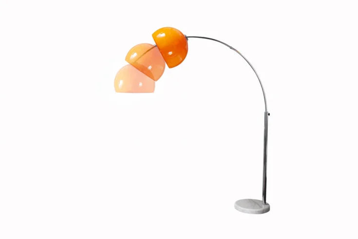 LOUNGE DEAL Ausziehbare Bogenlampe 175-205cm Marmorfuß Stehlampe