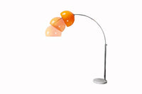 LOUNGE DEAL Extendable Arc Lamp 175-205cm Marble Base Floor Lamp